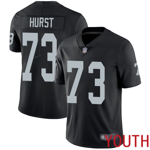 Oakland Raiders Limited Black Youth Maurice Hurst Home Jersey NFL Football 73 Vapor Untouchable Jersey